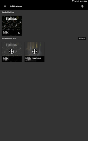 Halliday Magazine Screenshot 2