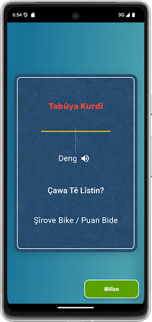 Tabûya Kurdî Screenshot 0
