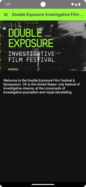 Double Exposure Film Festival Screenshot 0