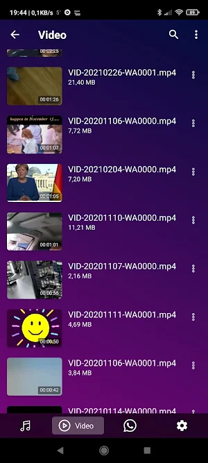 Media Player MP3 Video Audio Screenshot 2