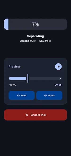UVR Mobile – Vocal Remover Screenshot 3