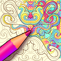 Colorju Symmetric Mandala Book