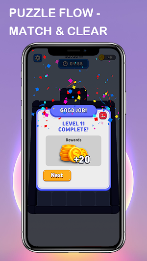 Puzzle Flow - Match & Clear Screenshot 2