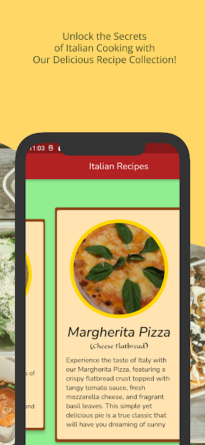 Italian Recipes Screenshot 2