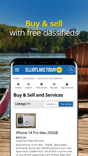ElliotLakeToday.com Screenshot 3