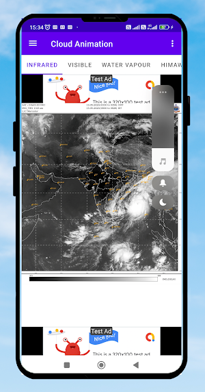 Satellite Weather Wind India Screenshot 3