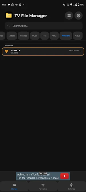 TV File Manager Screenshot 2