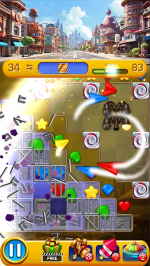 Dream City: Match3 blast Screenshot 1