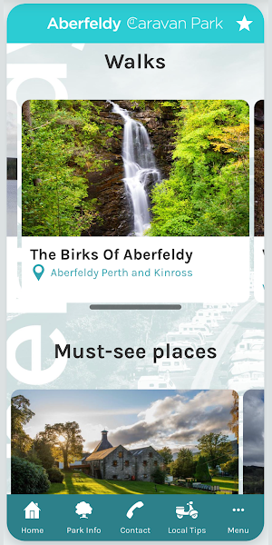 Aberfeldy Caravan Park Screenshot 3