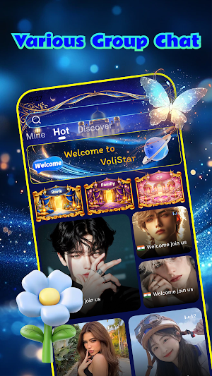 VoliStar-Group Voice Chat Room Screenshot 0