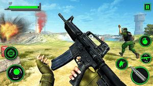 Real Counter Attack FPS: Gun Strike Shooting Games Screenshot 2