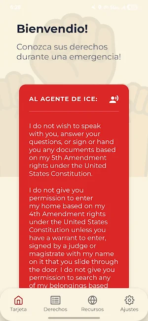 Nuestros Derechos Screenshot 0