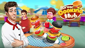 Burger Maker Cooking Hub: Restaurant Games Screenshot 3