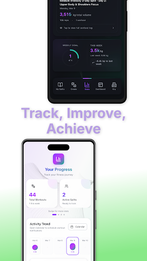 DayOne - Fitness planner Screenshot 3