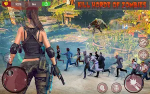 Zombie Target Shooting Offline Screenshot 2