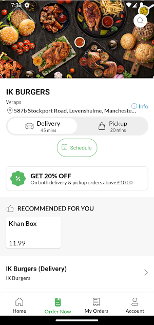 IK BURGERS Screenshot 2