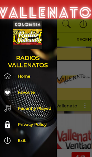 Vallenatos Romanticos Radio Screenshot 2