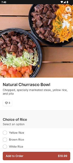 Natural Chicken Grill Screenshot 3