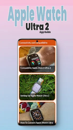 Apple Watch Ultra 2 App guide Screenshot 3