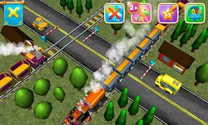 Railroad signals, Crossing. Screenshot 3