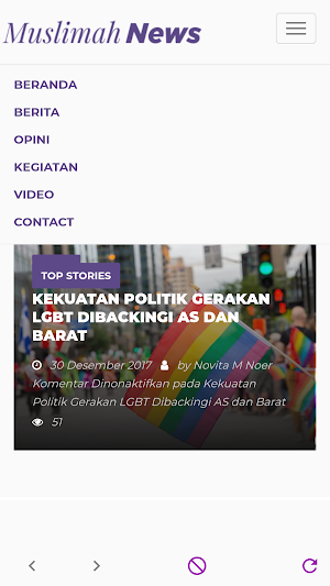 MuslimahNews Screenshot 2