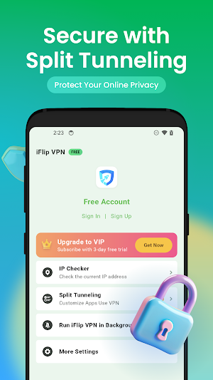 iFlip VPN-Private & Secure VPN Screenshot 3