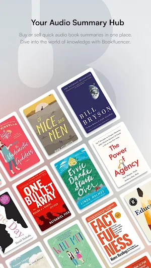 Bookfluencer - Audio Summaries Screenshot 0