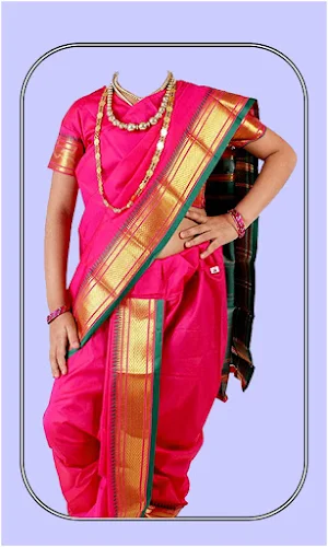 Girls Saree Photo Editor App Screenshot 1