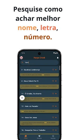 Harpa Cristã: letra e áudio Screenshot 2