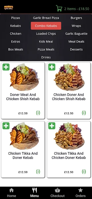 Marios Pizza Kebab Kidwelly Screenshot 1