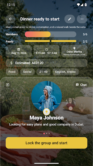 Teup: Find Your Activity Crew Screenshot 1