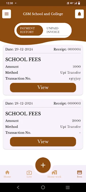 CSM School & College Screenshot 2