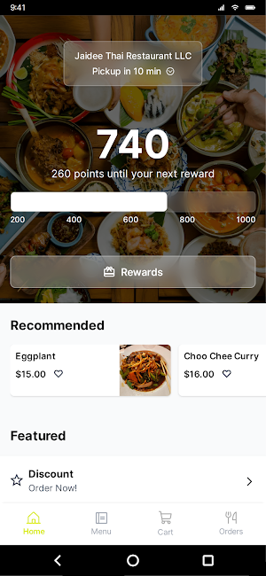 Jaidee Thai Restaurant Screenshot 0