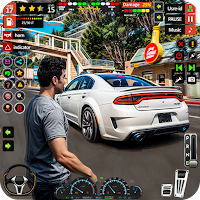 US Car Driving Car 3D