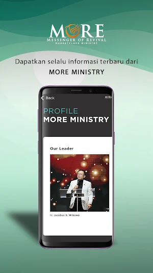 MORE Ministry Screenshot 1