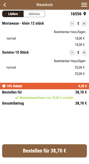 Sushi Bar Hohen Neuendorf Screenshot 1