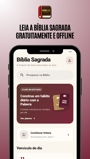 Bíblia Sagrada Grátis Screenshot 0