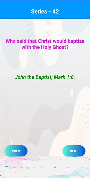 Bible Quiz Screenshot 3