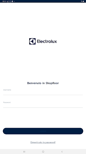Electrolux Mobile Shop Floor Screenshot 2