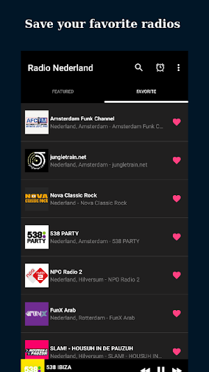 Online Radio Netherlands Screenshot 1