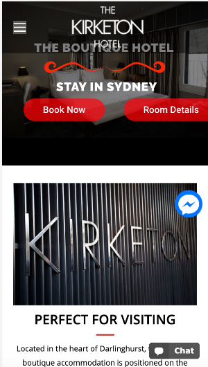Kirketon Hotel Screenshot 1