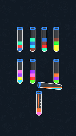 Tube Color Puzzle Screenshot 3