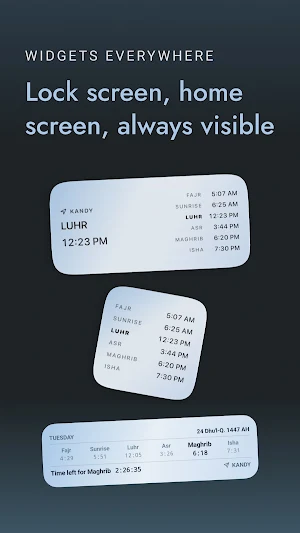 Prayer Times & Adhan Sri Lanka Screenshot 1
