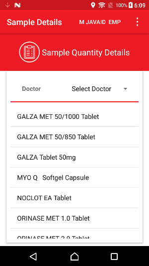 CCL Pharma CRM Screenshot 3