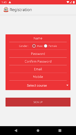 TRIVENI Jr.College Screenshot 2