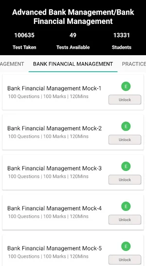 JAIIB CAIIB Mock Tests Screenshot 2