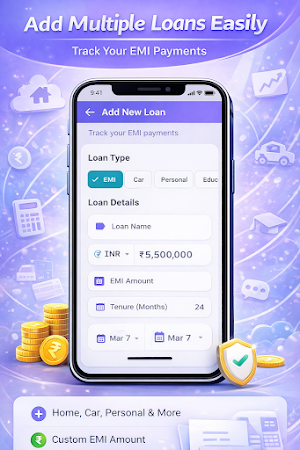 EMI Reminder & Loan Tracker Screenshot 2