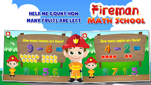 Math Games with the Fireman Screenshot 2