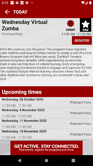 SBU Recreation and Wellness Screenshot 3
