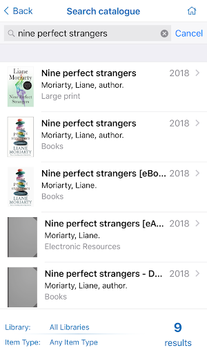 BNELibraries Screenshot 2